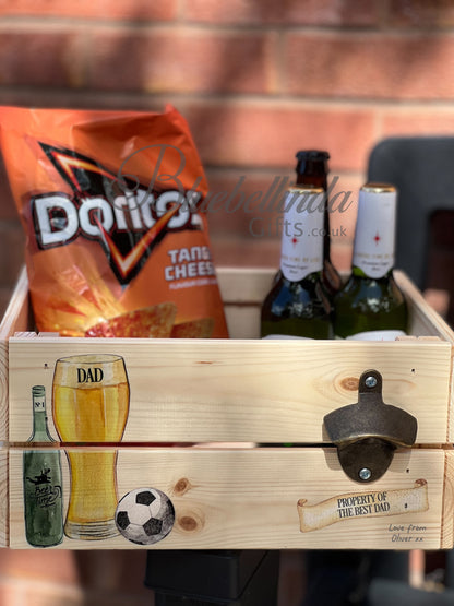 Personalised Bottle Opener Crate