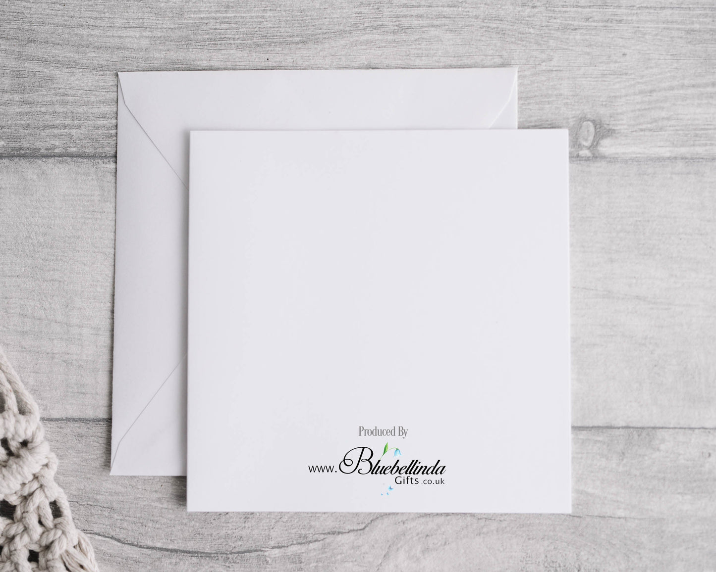 Personalised Elegant Baby Card