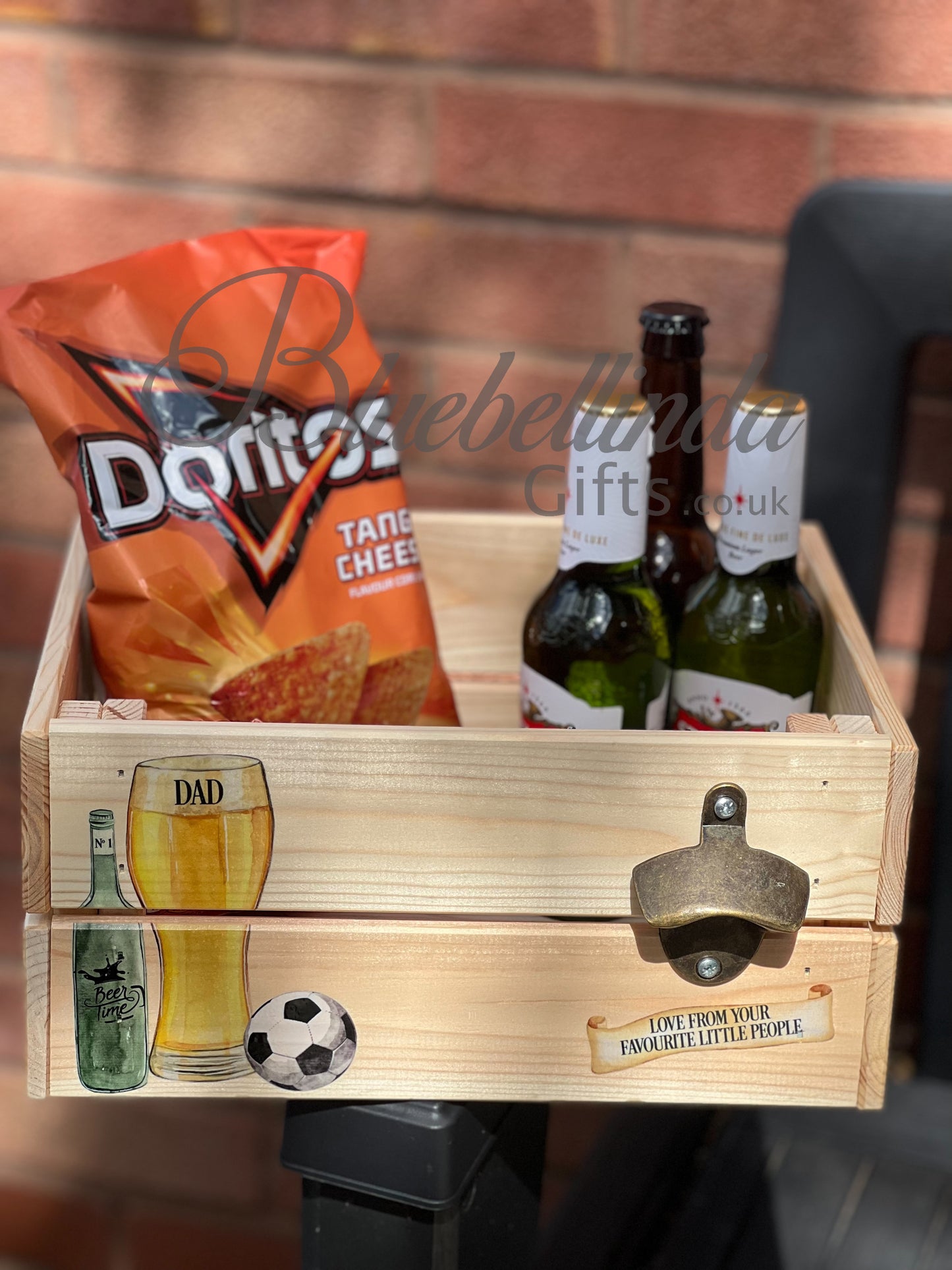 Personalised Crate Bottle Opener