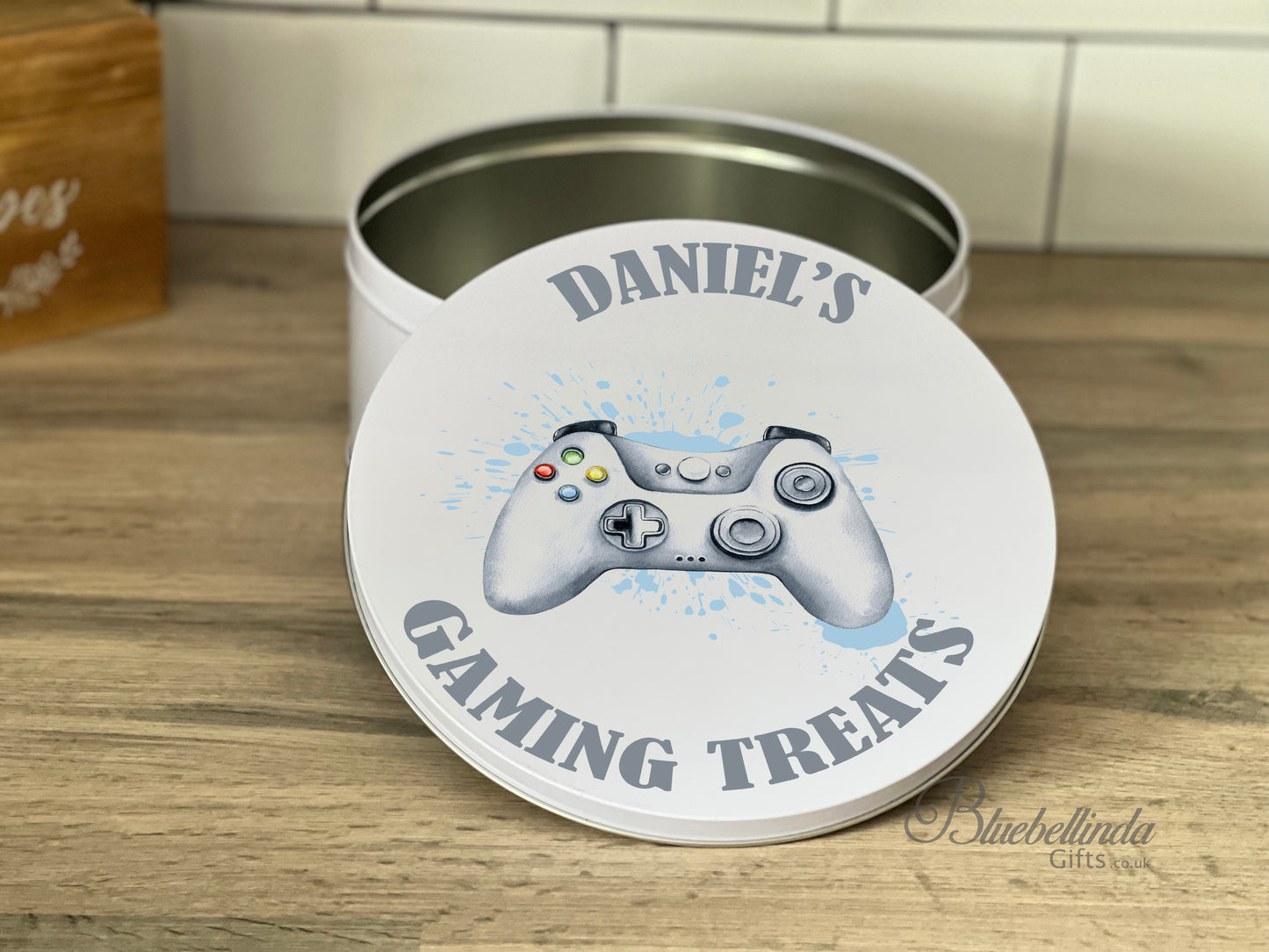 Personalised Gaming Controller Treat Tin