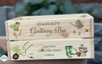 Personalised Gardening Crate