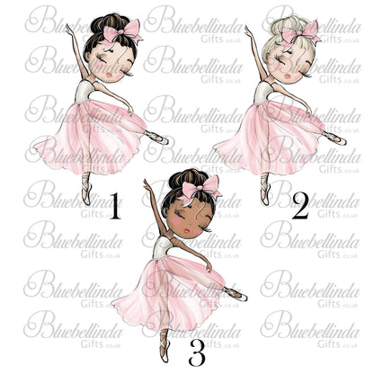 Personalised Ballerina Medal Keepsake Box