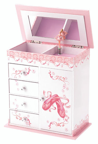 Personalised Musical Ballerina Jewellery Box