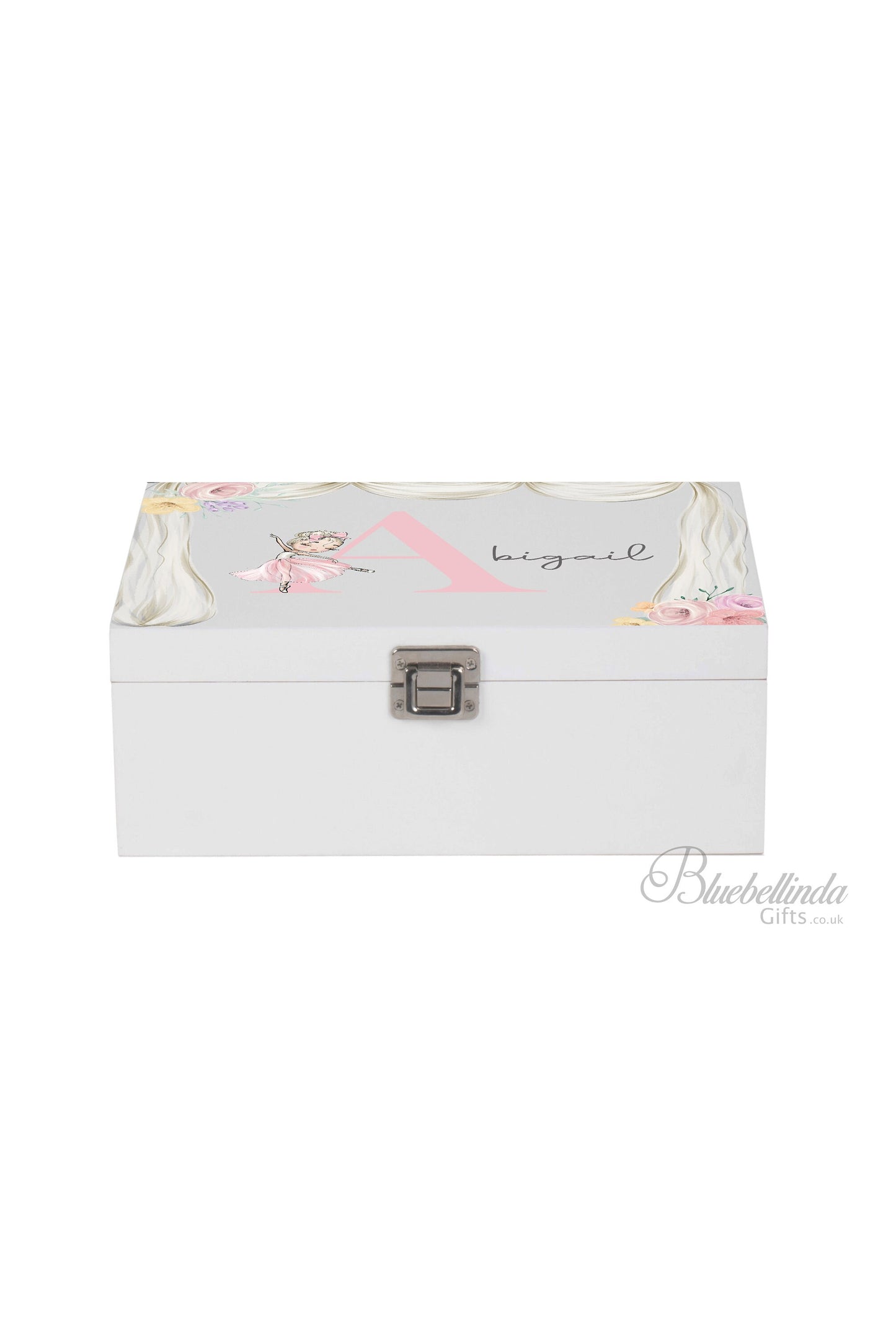 Personalised Ballerina Medal Keepsake Box