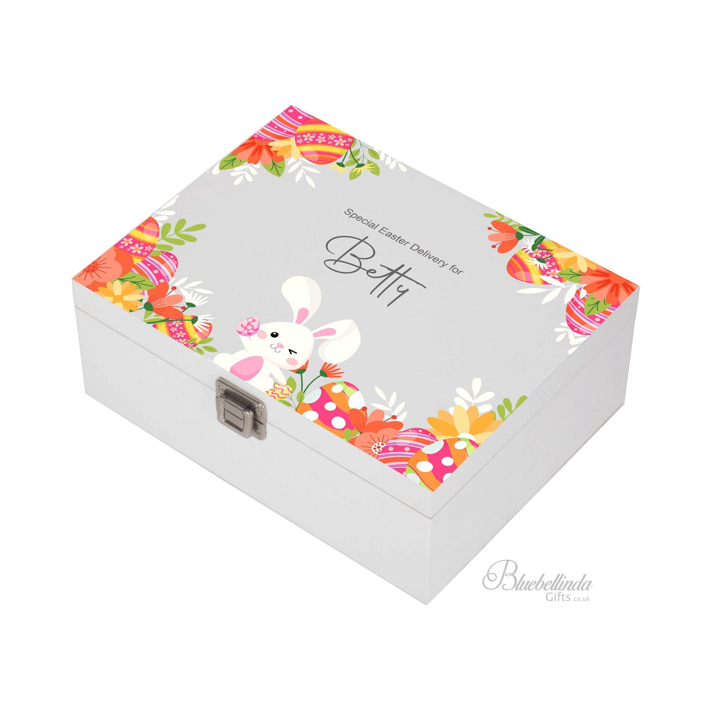 Personalised Easter Eggs and Bunny Easter Box