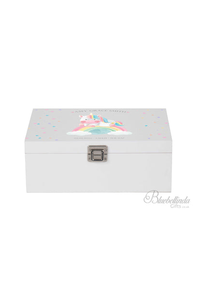 Unicorn Baby Keepsake Box