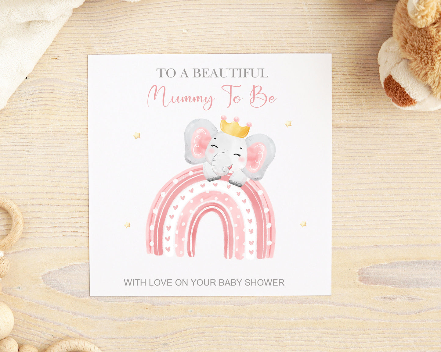 Mummy To Be Baby Card