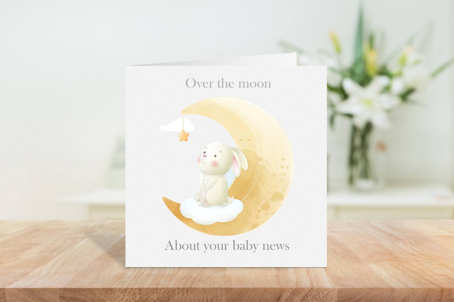 Moon Baby Card