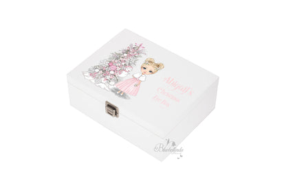 Personalised Girl Christmas Eve Box