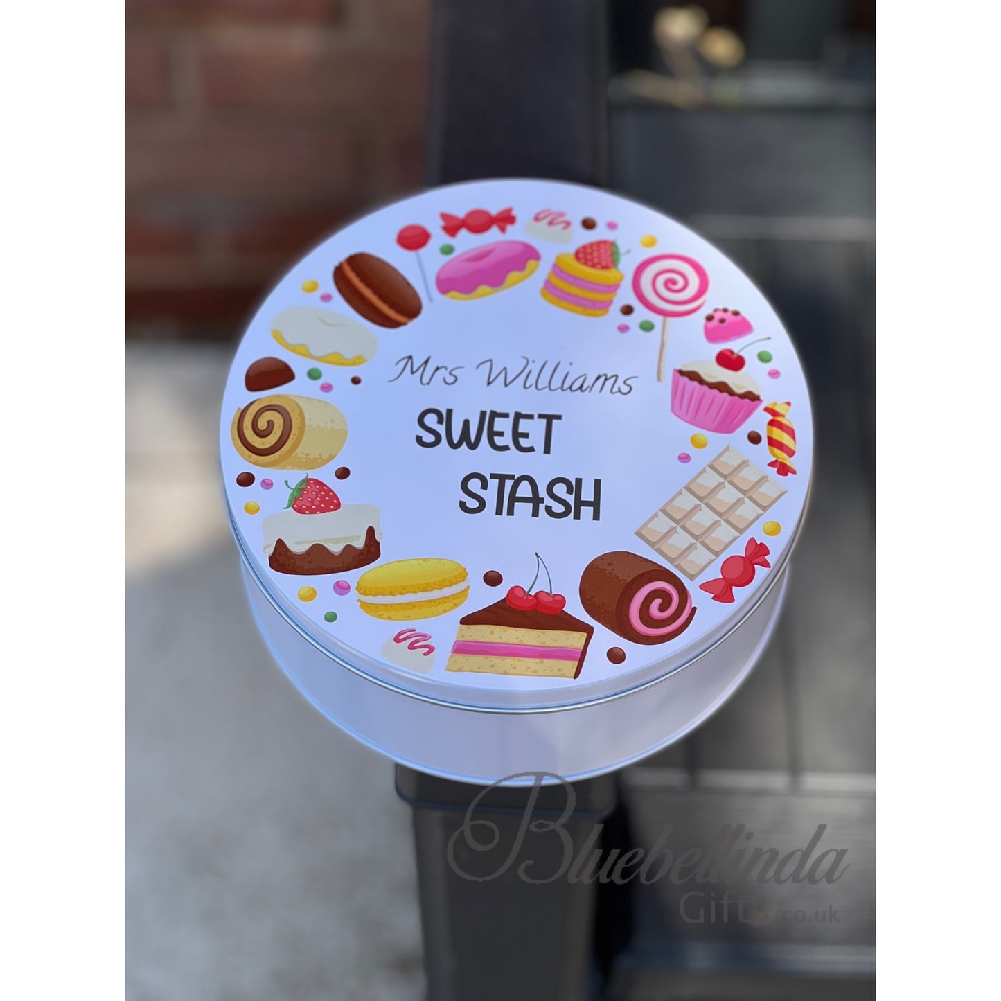 Personalised Sweet Stash Treat Tin