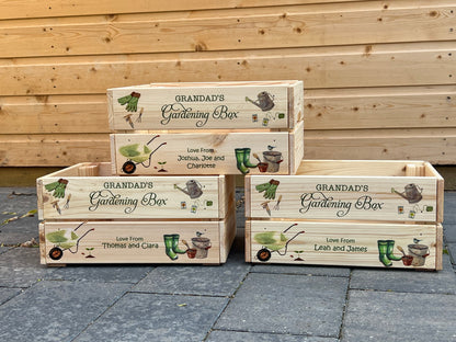 Personalised Gardening Crate