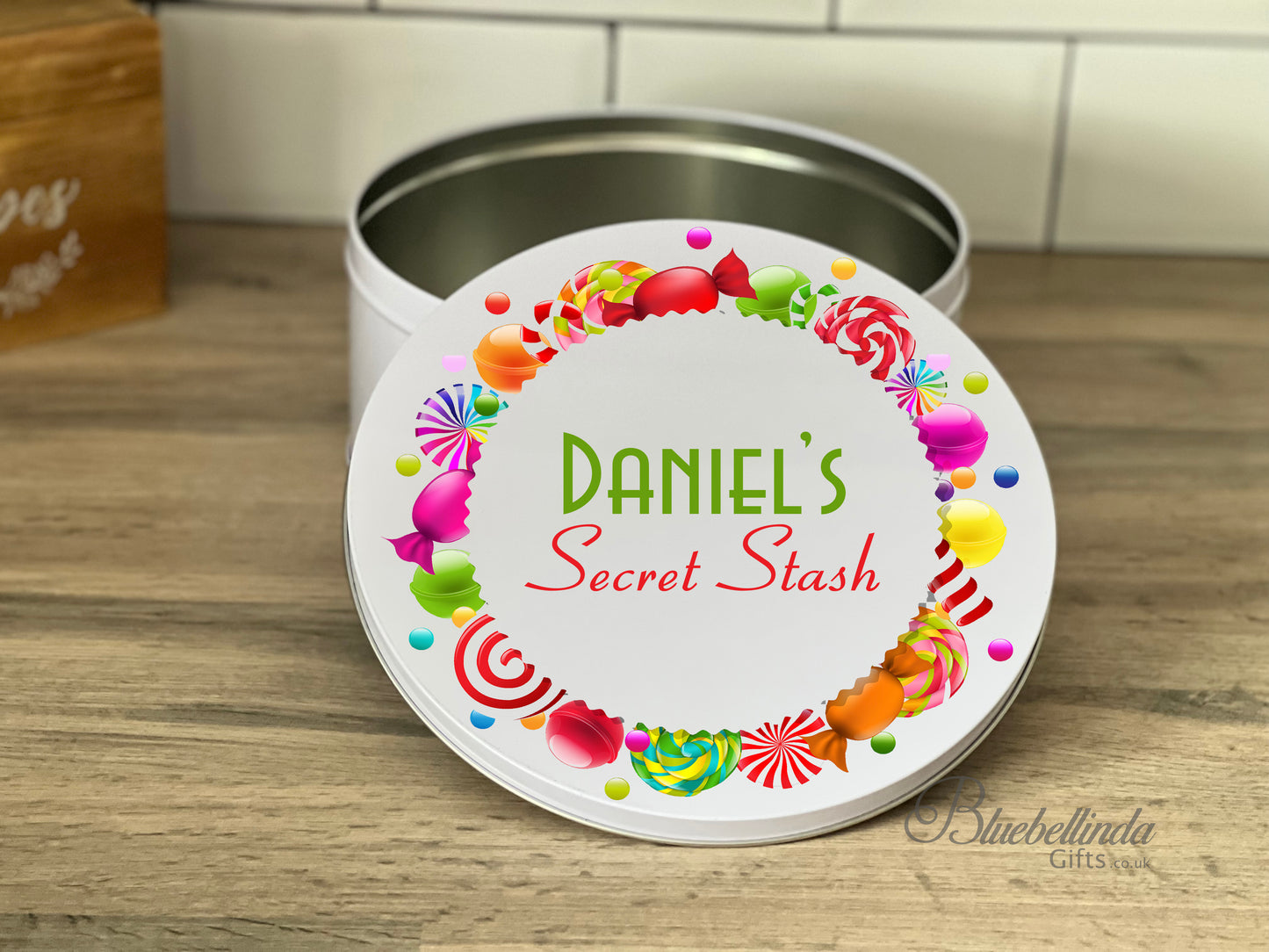 Personalised Sweets Treat Tin