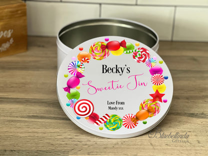 Personalised Sweet Treat Tin