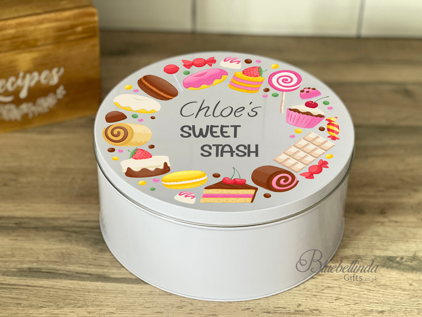 Personalised Sweet Stash Treat Tin