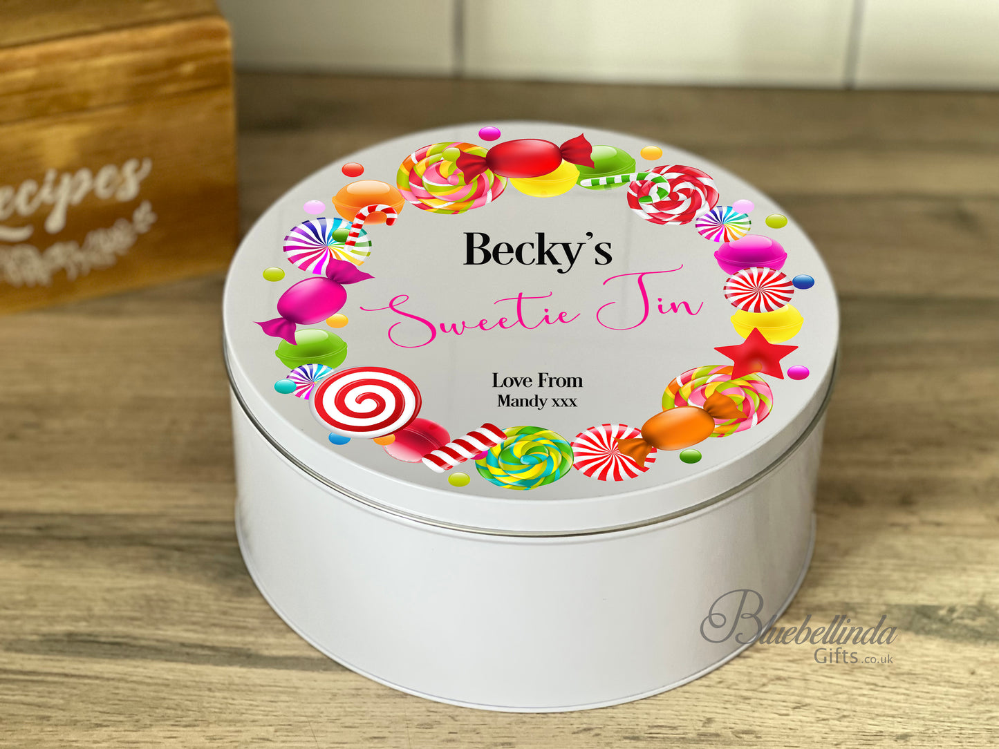 Personalised Sweet Treat Tin