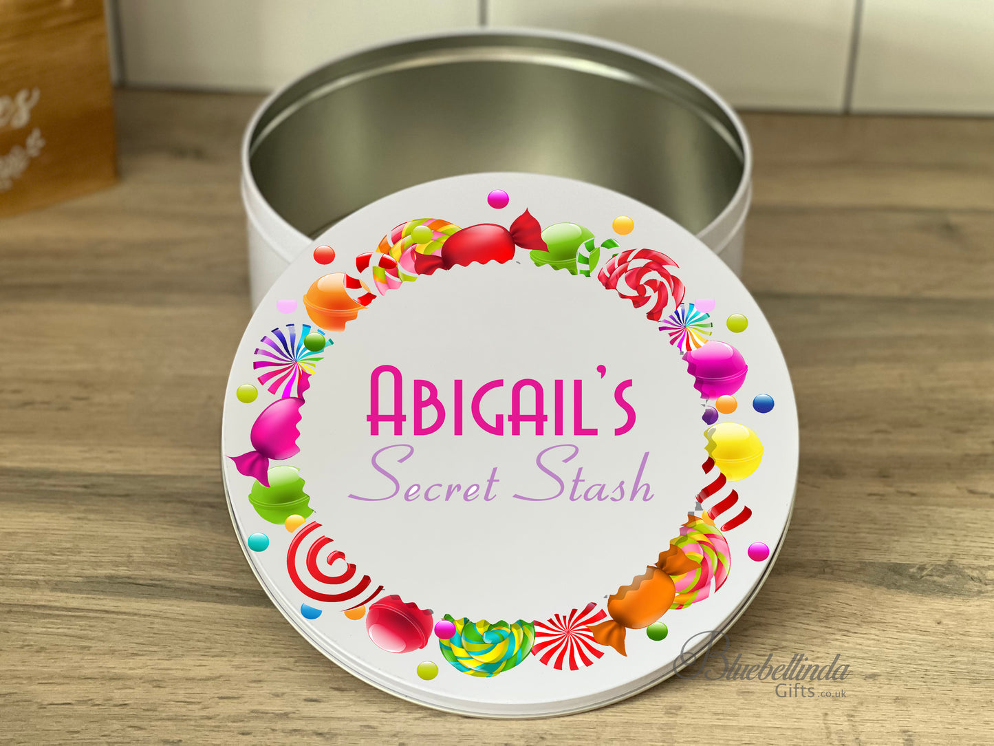 Personalised Sweets Treat Tin