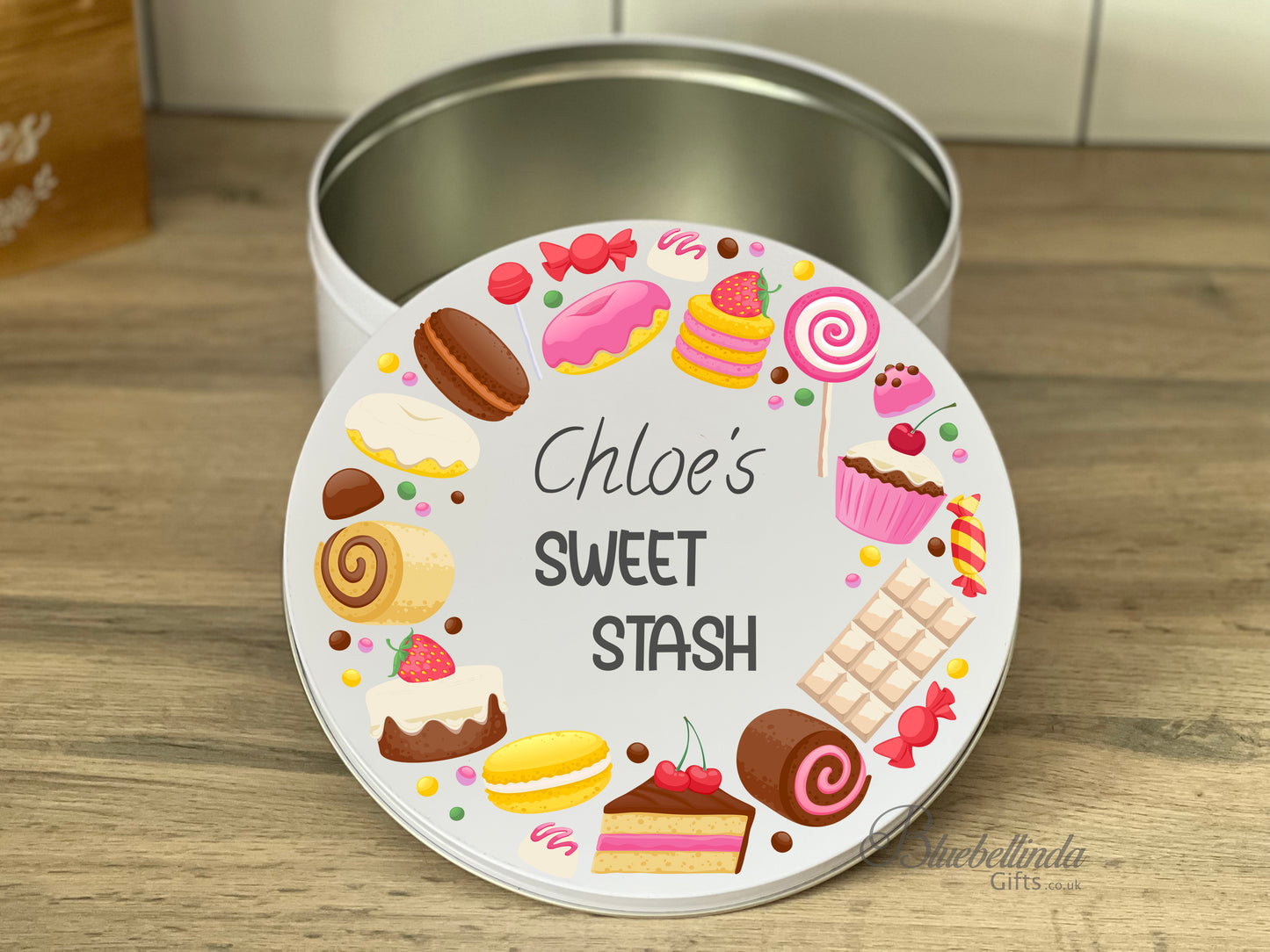 Personalised Sweet Stash Treat Tin