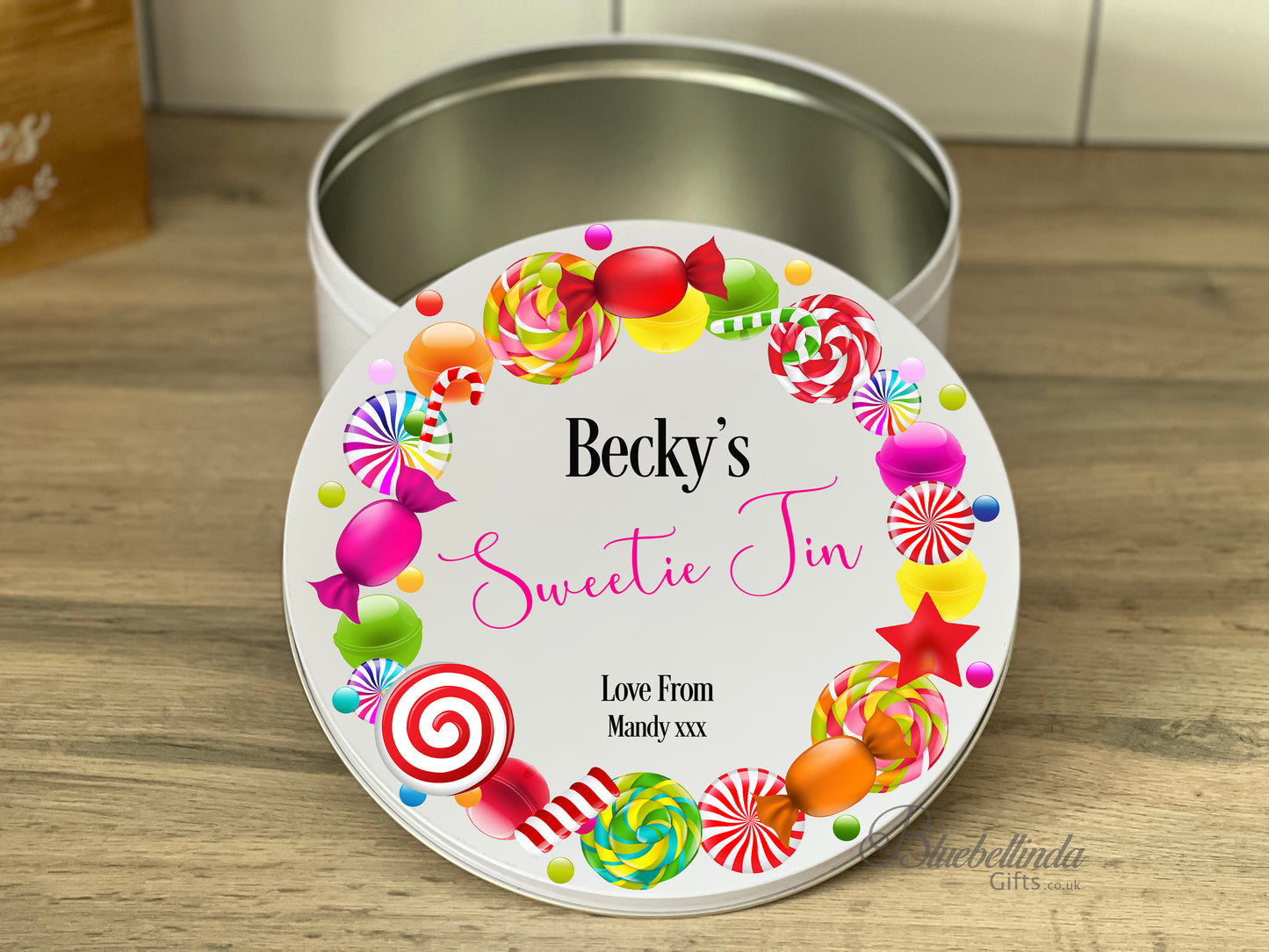 Personalised Sweet Treat Tin