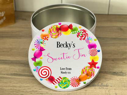 Personalised Sweet Treat Tin